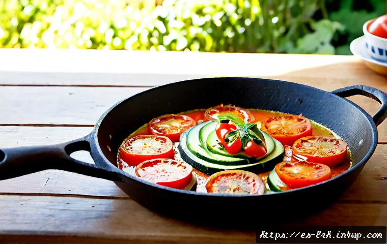 요리 기법과 제철 재료의 관계 - Photorealistic Spanish home kitchen scene showing the relationship between cooking technique and sea...